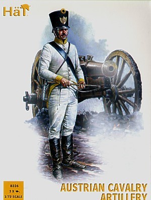 HAT 8226 Napoleonic Austrian Cavalry Artillery 1/72