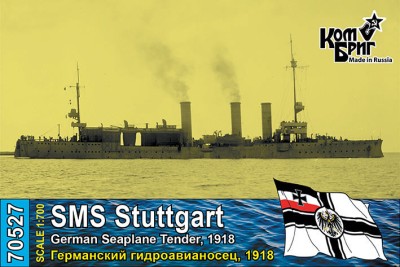 Combrig 70527 German Stuttgart Seaplane Tender, 1918 1/700