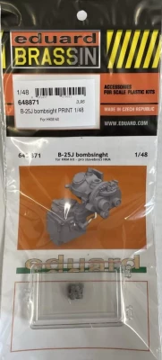 Eduard 648871 BRASSIN B-25J bombsight PRINT (HKM) 1/48