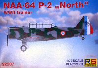 Rs Model 92207 NAA-64 P-2 'North' WWII Trainer (6x camo) 1/72