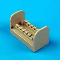 QuickBoost QB72237 Spitfire Mk. XIV exhaust - fishtail 1/72