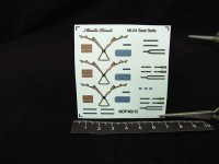 Metallic Details MDP48015 Mil Mi-24D seatbelts (3d-printed) 1/48