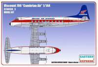 Восточный Экспресс 144138-3 Viscount 700 Cambrian Air (Limited Edition) 1/144