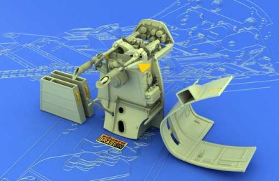 Eduard 632009 Bf 109E MG 17 mount