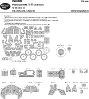New Ware M1389 Mask HP.52 Hampden TB.Mk.I BASIC (ICM) 1/48