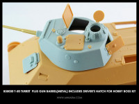 Miniarm 35030 Т-50 - башня, люк мехвода, металл ствол 1/35