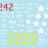 Star Decals 35-C1191 Korean War - US M4A3E8 Sherman # 3 M4A3E8 HVSS Easy Eight Sherman. 72nd Tank Bn, 245th Tank Bn, 32nd RCT - Regimental Combat Team, 7th Infantry Div 1/35