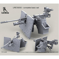 LiveResin LRE35050 M2 Browning .50 Caliber Machine Gun 1/35