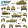 Star Decals 35-C1312 Windhund # 1.Pz.Kpfw.IV Ausf.J, Sd.Kfz.234/1, BMW R75,Sd.Kfz.250/9 neu, Sd.Kfz.251/1 D, Jagd-Pz IV L/48 1/35