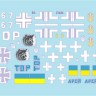 Star Decals 35-C1424 War in Ukraine # 25. Ukrainian T-72B3 obr 2016 in 2022-24 1/35