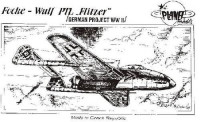 Planet Models PLT025 Focke-Wulf PLT"Flitzer" 1:48