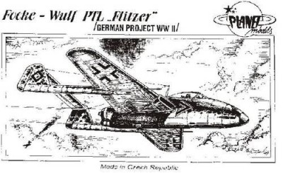 Planet Models PLT025 Focke-Wulf PLT&quot;Flitzer&quot; 1/48