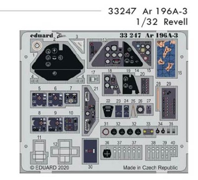 Eduard 33247 1/32 Ar 196A-3 (REV)