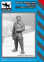 Black Dog F32172 German fighter pilot WWI NВ°3 1/32