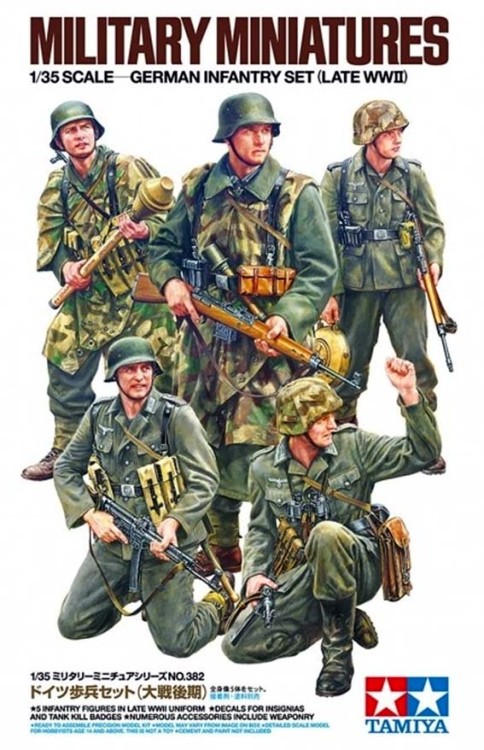 Tamiya 35382 Пехота Вермахта (1943-45 гг) 1/35