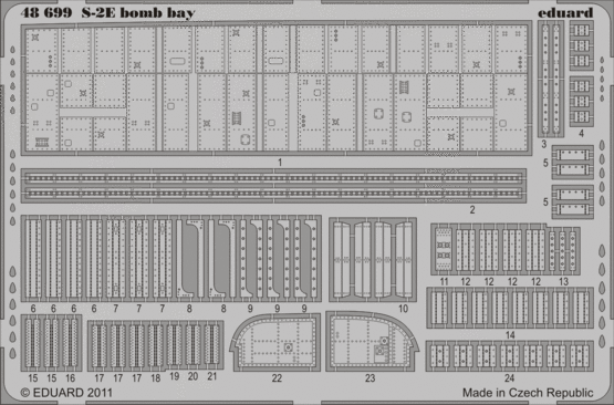 Eduard 48699 S-2E bomb bay