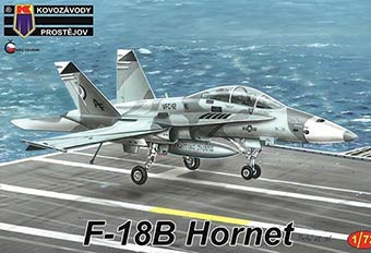 Kovozavody Prostejov 72164 F-18B Hornet (3x camo, ex-ITALERI) 1/72