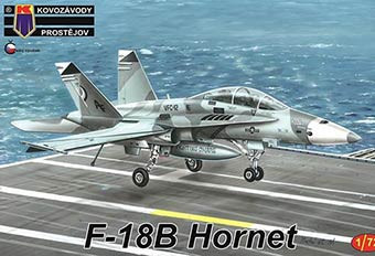 Kovozavody Prostejov 72164 F-18B Hornet (3x camo, ex-ITALERI) 1/72
