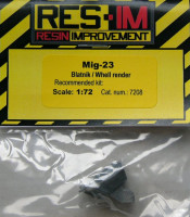 RES-IM RESIM7208 1/72 MiG-23 Wheel render