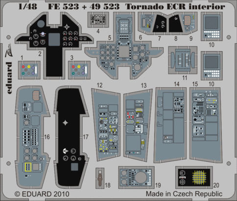 Eduard 49523 Tornado ECR interior S.A.