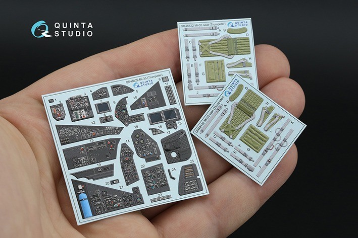 Quinta studio QD48629 Ми-35 (Trumpeter) 1/48