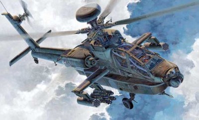 Hasegawa 07223 Вертолет AH-64D (HASEGAWA) 1/48