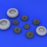 Eduard 632042 1/32 Дополнение к модели Do 335B wheels