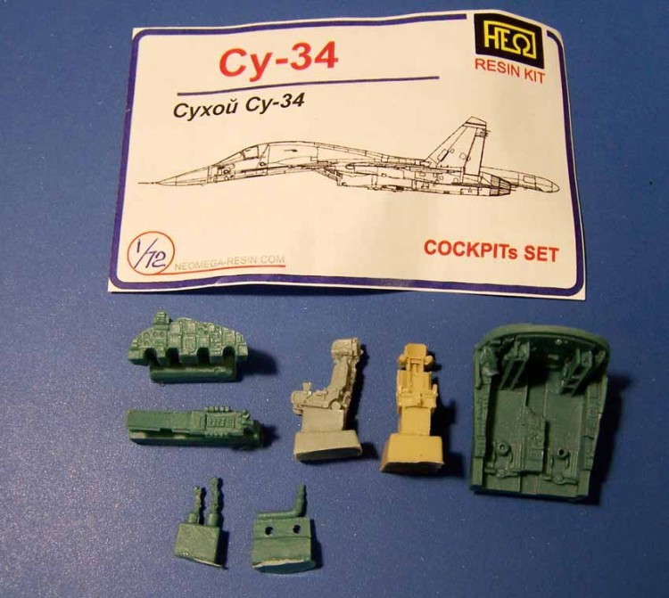NeOmega 72011 Кабина Су-34 1/72
