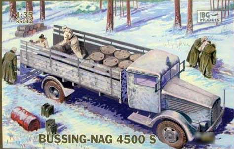 IBG Models 35012 Германский грузовик BUSSING NAG 4500S 1/35