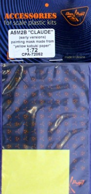 Clear Prop CPA72052 A5M2b Claude Early Painting Mask 1/72