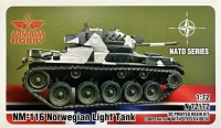 Armada Hobby N72172 NM-116 Norwegian Light Tank (3D resin kit) 1/72