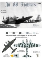 Aims AIMS32D014 Junkers Ju-88 Fighters' Junkers Ju-88G-1/Ju-88G-6/Ju-88C-4/Ju-88C- 6/ (double sheet) 1/32