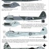 Aims AIMS32D014 Junkers Ju-88 Fighters' Junkers Ju-88G-1/Ju-88G-6/Ju-88C-4/Ju-88C- 6/ (double sheet) 1/32