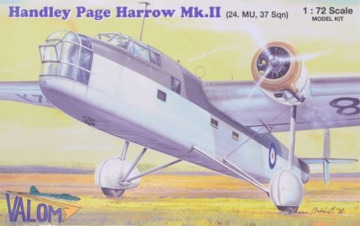 Valom 72118 Handley Page Harrow Mk.II (24. MU, 37 Sqn) 1/72