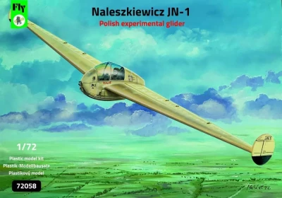 Fly model 72058 Naleszkiewicz JN-1 Polish glider (2x camo) 1/72