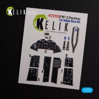 Reskit K72113 F9F-2 Panther Interior 3D (HOBBYB) 1/72
