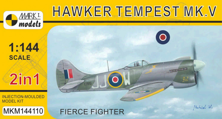 Mark 1 Models MKM-144110 Tempest Mk.V Srs.2 'Fierce Fighter' (2-in-1) 1/144