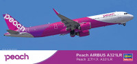 Hasegawa 10850 Пассажирский Peach Airbus A321Lr 1/200