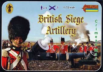 Strelets STR062 Crimean British Siege Artillery Crimean War