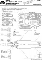 New Ware NWA-M0534 1/72 Mask F-16B/F-16D Fighting Falcon EXPERT (HAS)