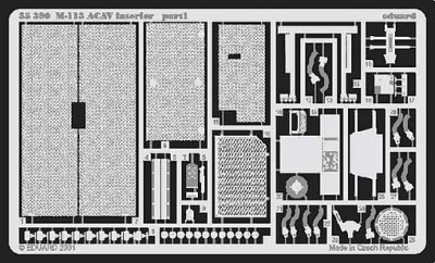 Eduard 35390 M-113 ACAV interior TAM