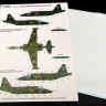 Foxbot Decals FM48020 Sukhoi Su-25 'Blue 22' (Former 02), Ukranian Air Forces, Green Clover camouflage KP, Revell kits 1/48