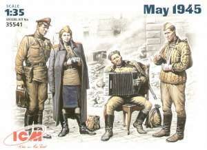 ICM 35541 Набор фигур Май 1945 г. 1/35