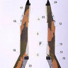 Lf Model M3250 Mask F-4 Phantom in Vietnam Camoufl.painting 1/32
