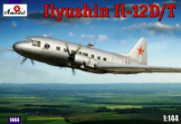 Amodel 1444 1/144 Ильюшин Ил-12Д / Ил-12Т десантный и военно-транспортный самолет