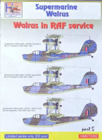 HM Decals HMD-72090 1/72 Decals Superm. Walrus Mk.I FAA Service Pt.5