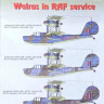 HM Decals HMD-72090 1/72 Decals Superm. Walrus Mk.I FAA Service Pt.5