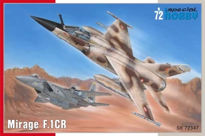 Special Hobby SH72347 Mirage F.1CR (3x camo) re-issue 1/72