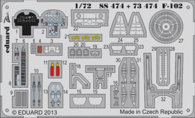 Eduard 73474 F-102 S.A.