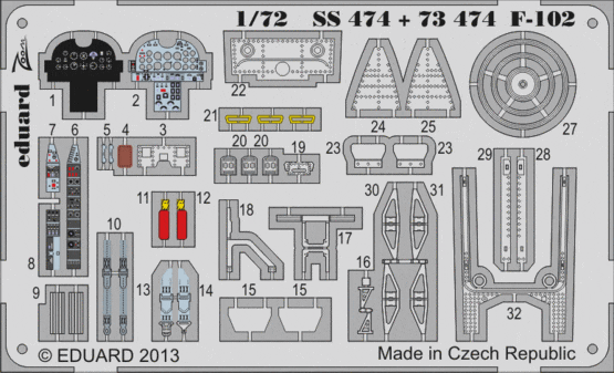 Eduard 73474 F-102 S.A.